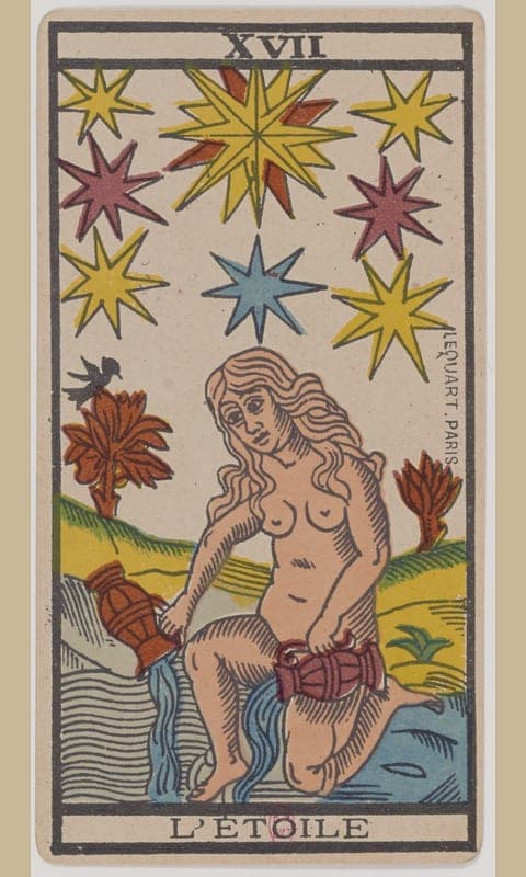 The Star, Tarot de Marseille
