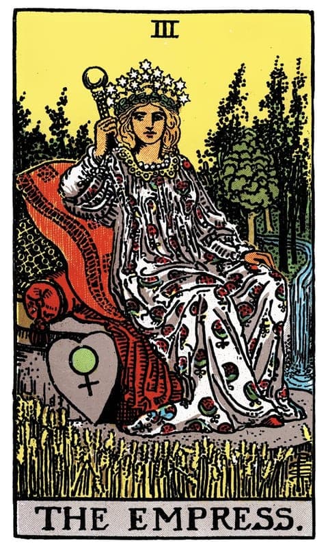 The Empress, Rider–Waite–Smith deck