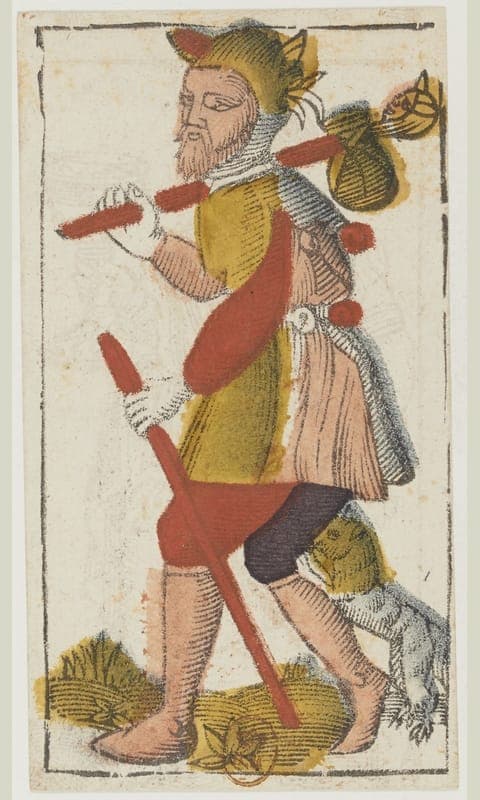 The Fool, Tarot de Viéville
